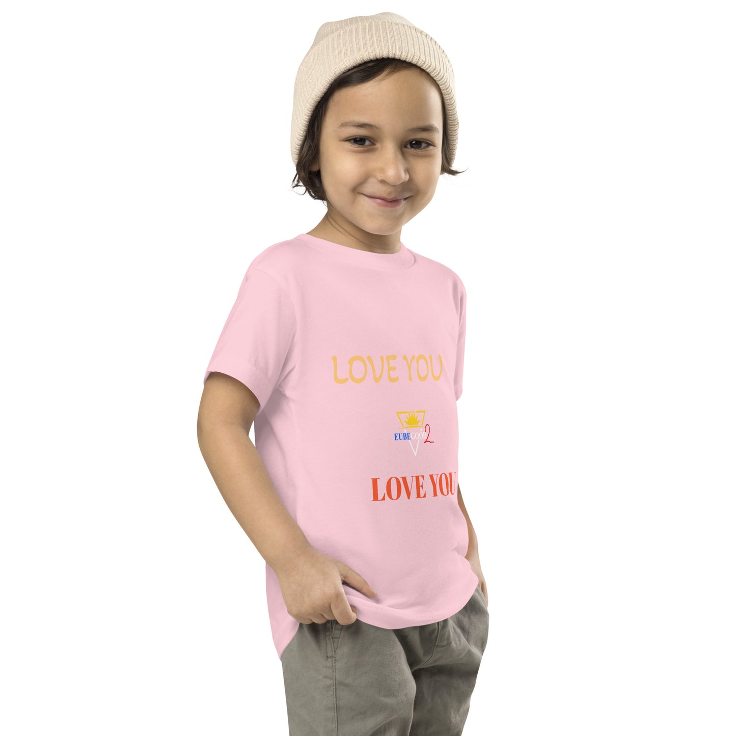 LOVE YOU Toddler Short Sleeve Tee