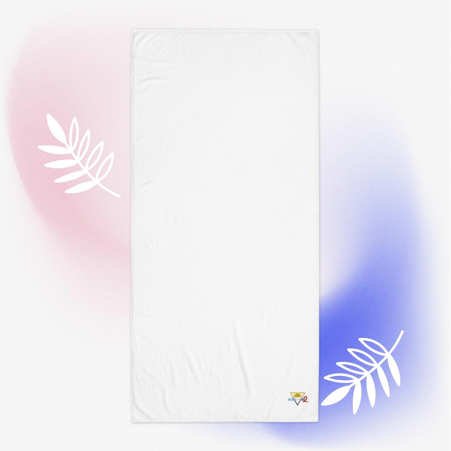 Eubegood2 logo Turkish cotton towel