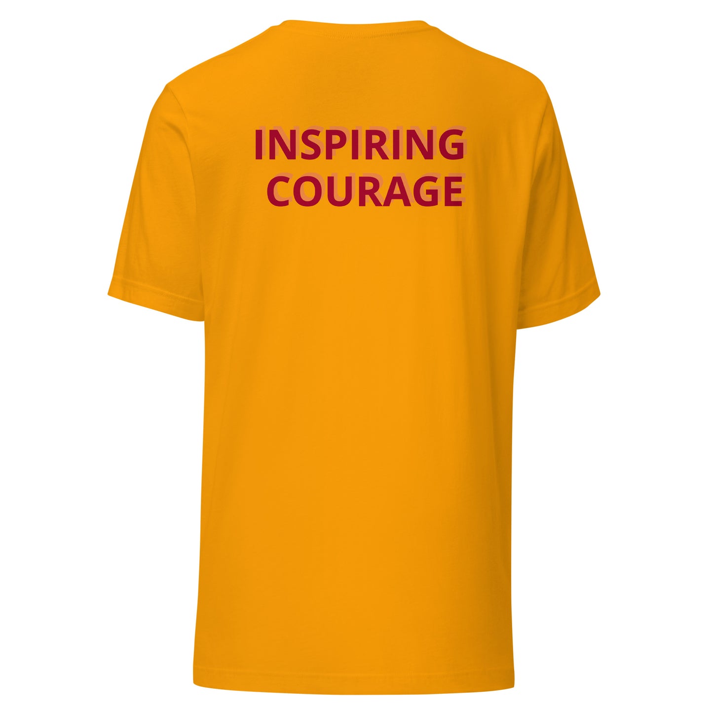 Inspiring Courage Unisex t-shirt