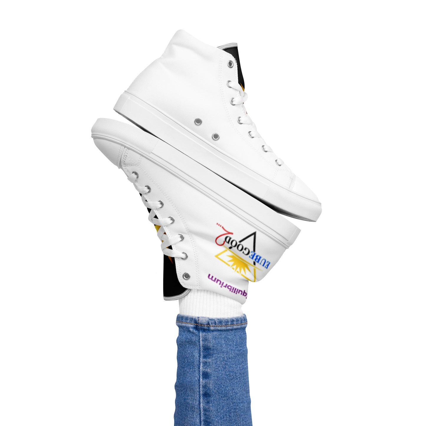 Women’s high top canvas shoes